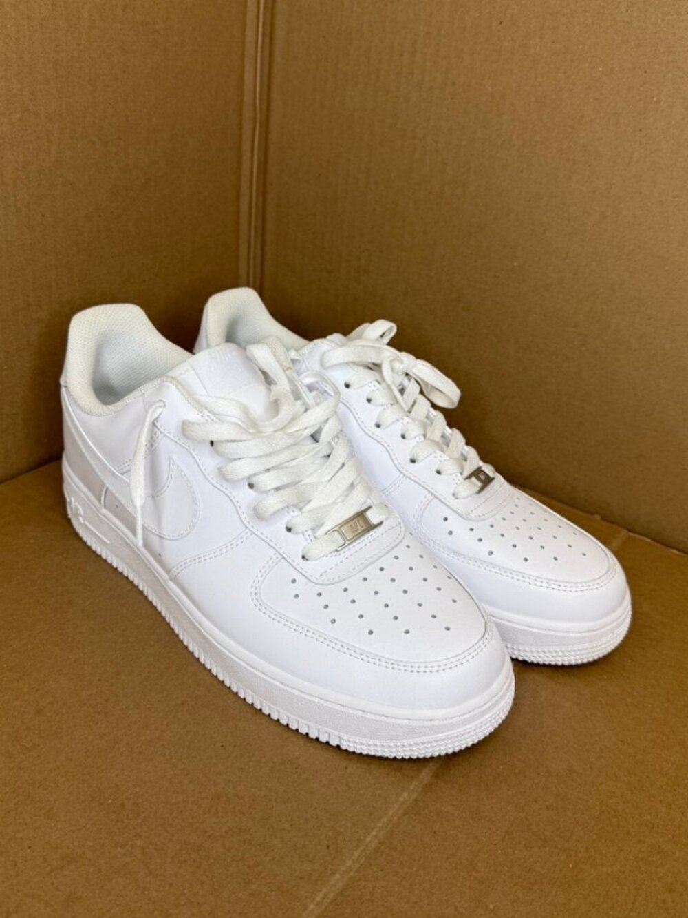 Nike Air Force 1 '07 Triple White - Men's Size 10